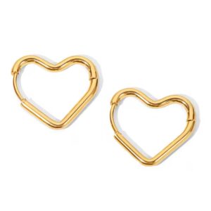 Hearty hoops oorbellen