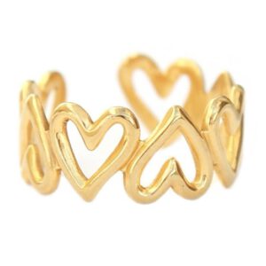 Hearts goud ring