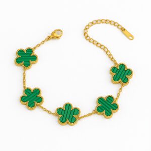 Blossom groen armband